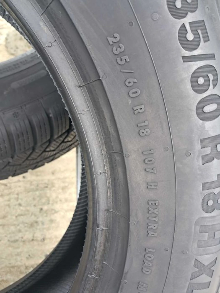 Резина зима 85% протектор Continental 235/60 R18 TS850P