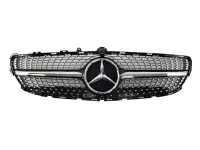 решетка радиатора mercedesCLS c218 14-18г.DiamondBlack(без хром рамки)