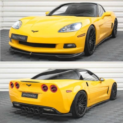 Тюнинг Chevrolet Corvette C6 обвес сплиттер губа пороги диффузор