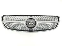 Решетка mercedes V-Class W 447 2014-2019г.DiamondSilver без камеры