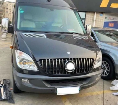 Решетка радиатора Mercedes Sprinter W906 (06-13) тюнинг Panamericana