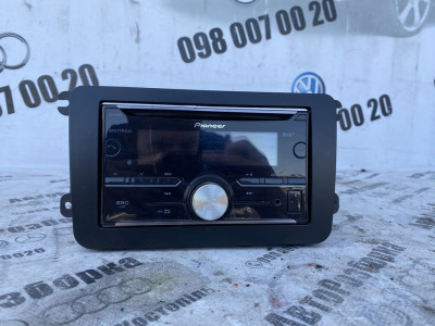 Радио магнитола  pioneer fh-x840dab 2-din Skoda Volkswagen caddy b6 b7