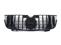 Решетка радиатора mercedes GL/Х164 2007-2009год.GT ALL black