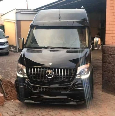 Решетка радиатора Mercedes Sprinter W906 (14-17) тюнинг стиль GT