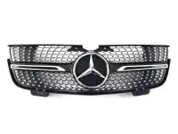 Решетка радиатора mercedes GL/Х164 2007-2009год.Diamond Black