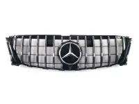 Решетка радиатора mercedesGL X166 12-15год.GTChromeBlack(NormalBumper)