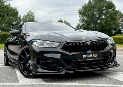 Губа BMW 8 G14 G15 G16 M-Sport тюнинг обвес сплиттер юбка диффузор