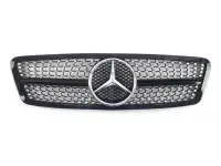 Решетка радиатора Mercedes-Benz C-Class w203 2000-2007г.Diamond Black