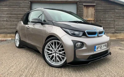 Сплиттер BMW i3 тюнинг губа обвес юбка пороги диффузор