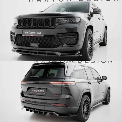 Тюнинг Jeep Grand Cherokee WL обвес сплиттер пороги диффузор спойлер