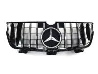 Решетка радиатора mercedes GL/Х164 2007-2009год.GT Chrome Black