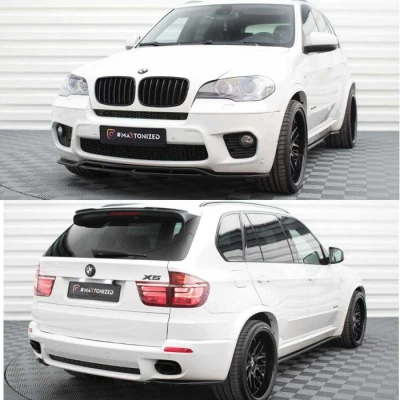 Тюнинг BMW X5 E70 M-Sport губа сплиттер пороги спойлер